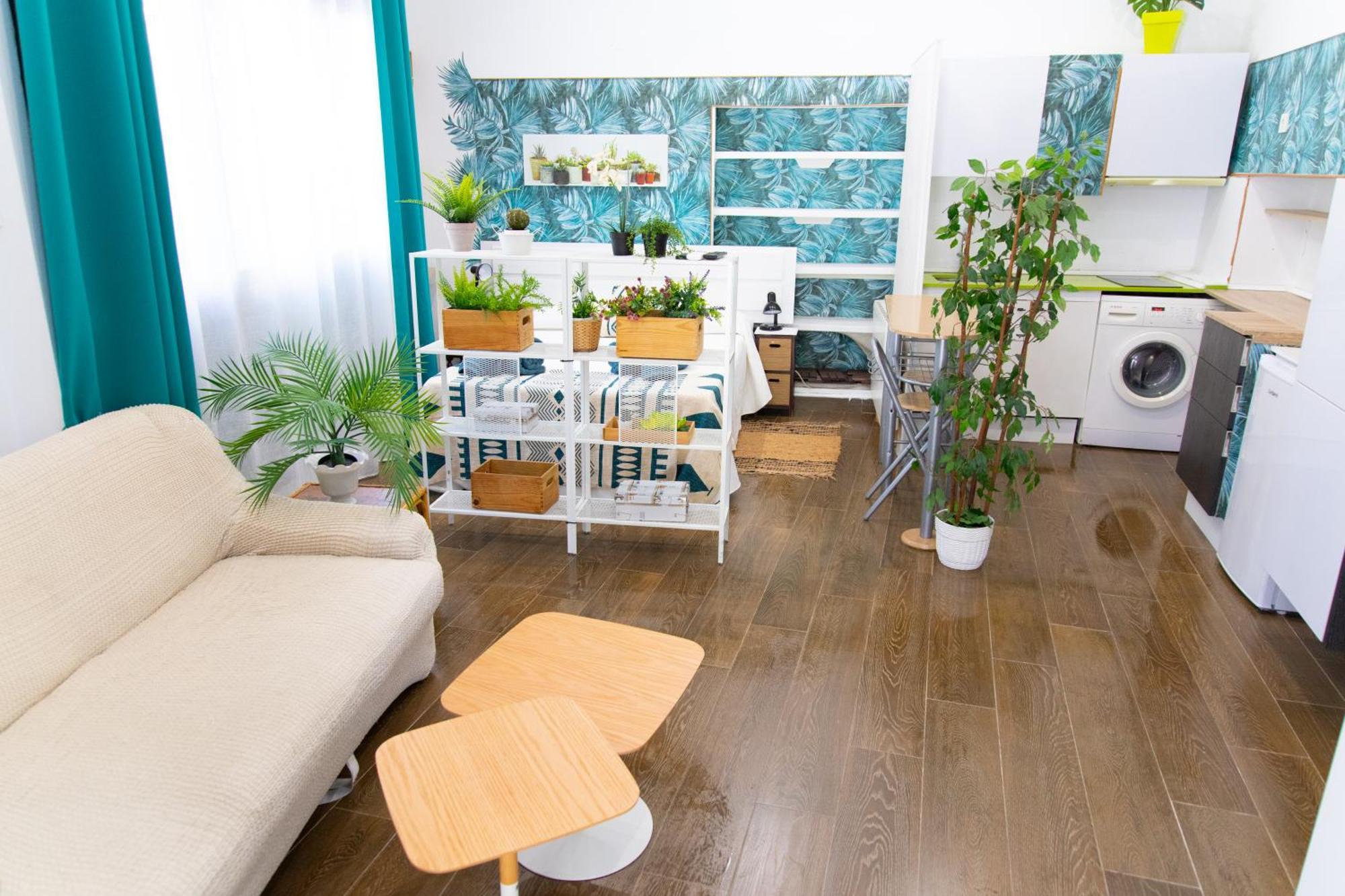 Alojamientos Puerta Palma Estudio バダホス エクステリア 写真