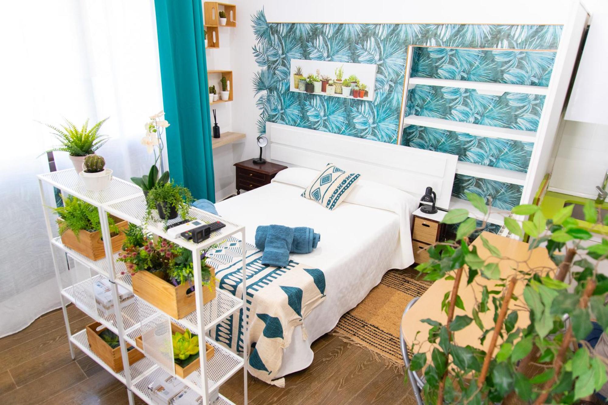 Alojamientos Puerta Palma Estudio バダホス エクステリア 写真